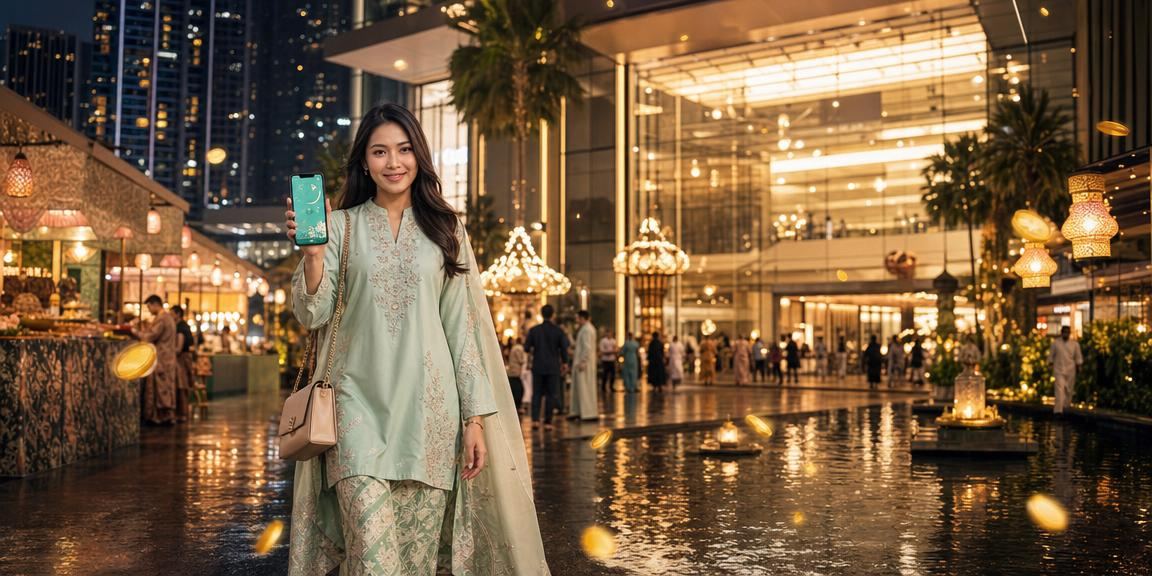 Pengguna Kuala Lumpur menikmati permainan baccarat sempena Hari Raya di platform partslink24